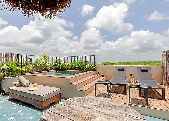 Hermoso Penthouse En Aldea Zama 3bedromm Tulum